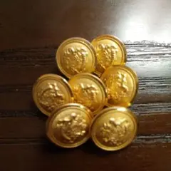 金ボタン　7個セット　10mm