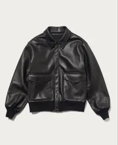H beauty&youth A2レザージャケット comoli auralee