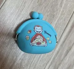 おさるのジョージ 小物入れ シリコン製 がま口