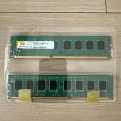 【即決可】CFD Elixir DDR3 メモリ 2GB 2枚セット