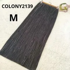 COLONY2139 コロニー2139 タイトスカート ロング丈 無地 黒/M