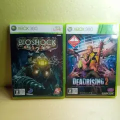 XBOX360 バイオショック2、デッドライジング2