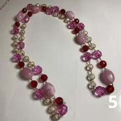 ネックレス.ビーズ