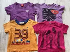 派手めTシャツ　80 ４枚セット
