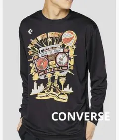 CONVERSE⭐️長T⭐️ロンＴ⭐️XL⭐️LL⭐️プリント⭐️速乾⭐️スポーツ⭐️コンバース