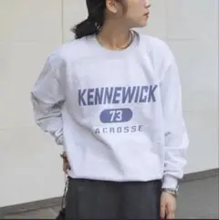 新品　AP STUDIO WATERS WHITE Uniform Sweat