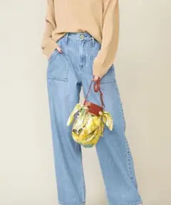【別注】＜manipuri for conte＞ スカーフ ショルダーバッグ
