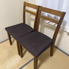 [美品] ニトリ NITORI ダイニングチェア ２点セット