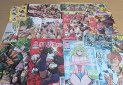 僕のヒーローアカデミア　シール　扉絵　カード　ミニポスター　のセット