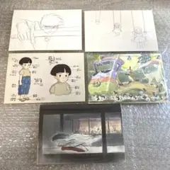 高畑勲展　ポストカード5枚セット　ぽんぽこ　かぐや姫他