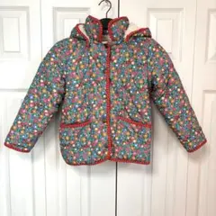 【値下げ！】超美品 SPIRITS BOYS ふわもこ 花柄コート 120cm