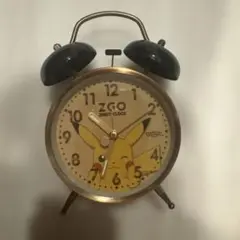 ピカチュウ アラーム時計 ゴールド
