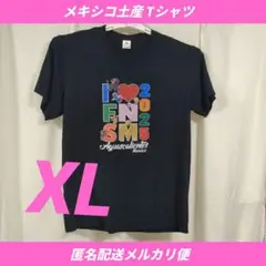 試着のみ メキシコ土産Tシャツ XL ブラック