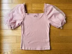 新品　GU マイメロディチュールパフTシャツ　Sサイズ