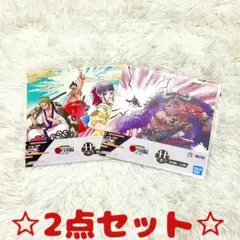 新品未使用 一番くじ ONEPIECE ワンピース 色紙 2点セット 即日発送