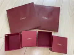 新品未使用 カルティエ 紙袋と箱
