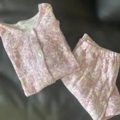 ワコール　パジャマ　ピンク上下セット