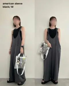 しまむら　rumi　アメスリブラタンクトップ　М