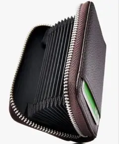 NEESE／クレジットカードケース カード入れ ダークブラウン【未開封・未使用】