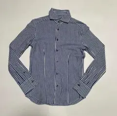 m2660 Rag's 長袖 シャツ ストライプ M