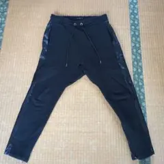 ノーアイディーブラック　異素材切替　サルエルスキニーデニム　/1　黒　ストレッチ 楽天市場】サルエル スキニー（ブランドノーアイディー