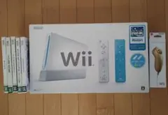 Nintendo Wii 本体+D端子ケーブル+ヌンチャク(非売品)