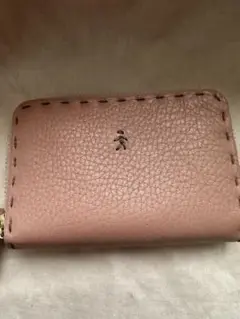 最終価格HENRY BEGUELIN カードケース/コインケース ピンクベージュ HENRY BEGUELIN エンリーベグリン 財布 レディース メンズ