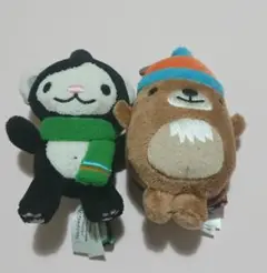 バンクーバーオリンピック マスコット ぬいぐるみキーホルダーセット