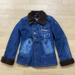 0617 DIESEL デニムジャケット XSサイズ ブルー系