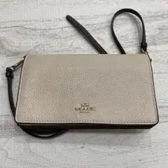 コーチ　coach　ショルダー　財布　美品