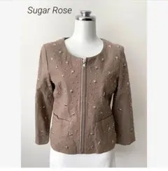 Sugar Rose ノーカラージャケット