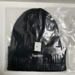 未試着 新品 supreme overdyed ribbed beanie