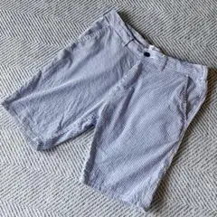 【美品】 チャオパニックティピー シアサッカーショートパンツ ネイビー