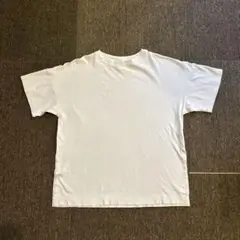 GUホワイト オーバーサイズ Tシャツ M スリット