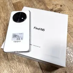 【新品同様】OPPO Find N5 白 グローバル版 オマケ色々