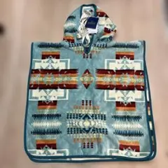Pendleton フード付きタオル バスタオル　チーフジョセフアクア