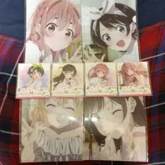 『彼女、お借りします』クリアファイル＆ミニ色紙