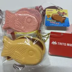 【匿名配送】タイトー限定 ぷくぷくたい ミニチュアマスコット 全2種セット