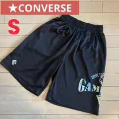 コンバース　バスケットボールパンツ バスパン　黒　Sサイズ
