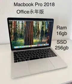 美品 Macbook Pro 2018 13インチ Ram 16gb