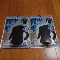新品未使用 クルーネック長袖メッシュTシャツMサイズ 2枚セット