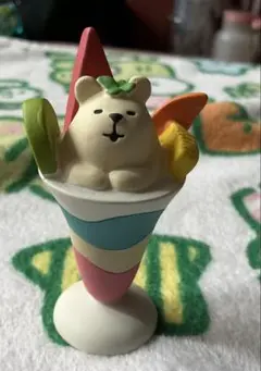 デコレ　コンコンブル　しろくま　トロピカルフルーツパフェ