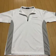 CONVERSE ホワイト ポロシャツ Lサイズ
