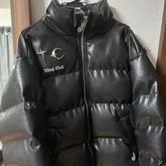 Thug Club ブラック ダウンジャケット