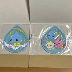 ぷるるんっ！しずくちゃん　クリアラバーコースター　2つセット