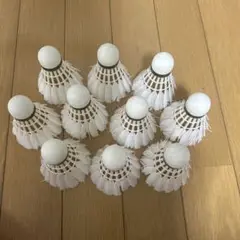 バドミントン中古シャトル10急