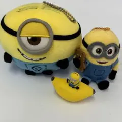 ミニオン ぬいぐるみキーホルダー セット
