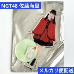 新品未使用　NGT48 シアターくじ2024年11月　アクリルスタンド　佐藤海里