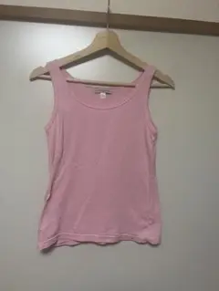 【即購入可能】human woman タンクトップ　ピンク　Ｍサイズ　カップ無し