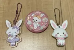 サンリオ ウィッシュミーメル キーホルダー 刺繍缶バッジ